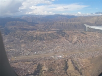 Flying into Cusco